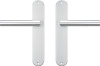 AXA Deurbeslag set Binnendeur - Oval Milan - Deurkruk Aluminium - Deurklink met schild