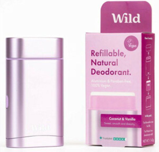 Wild Deodorant Natural Coconut & Vanilla - 40 gr