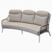 AVH-Collectie Monza lounge 3-zitsbank aluminium latte rope