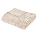 Atmosphera Roy plaid 180 x 230 cm Polyester Beige