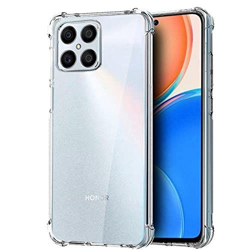 COOL ACCESORIOS Cool beschermhoes voor Huawei Honor X8, anti-shock, transparant
