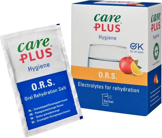 Care Plus ORS - Granaatappel / Sinaasappel - 10 zakjes