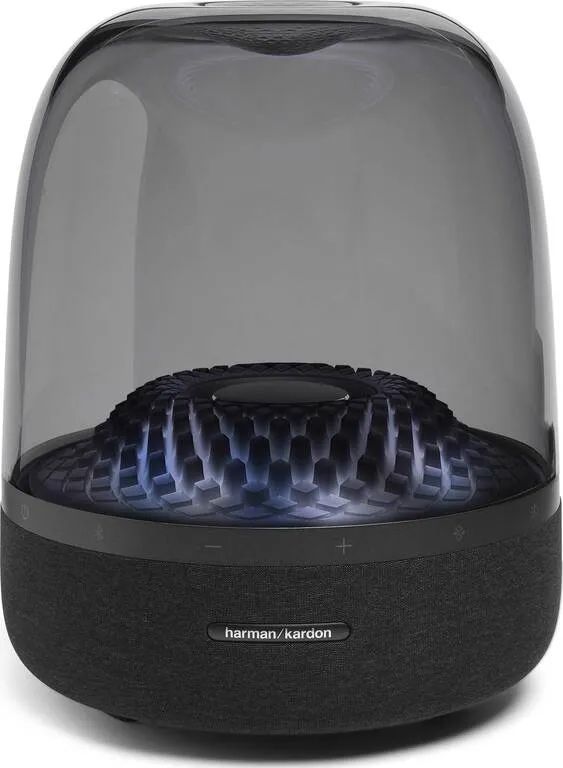 Harman Kardon Aura Studio 4 - Draadloze Bluetooth Speaker - Zwart/Transparant