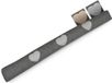 Beautissu Tochtstopper Deur Tuuli HR - 8 x 120 cm – Tochthond Antracite – Tochtkussen voor Deur en Ramen - Tochtrol