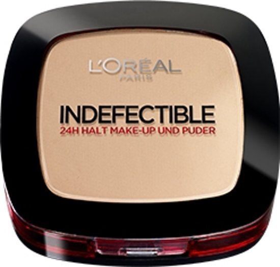 L'Oréal L'OrÃ©al Paris Indefectible (Infallible) Poeder Foundation - 123 Warm Vanilla