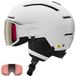 Salomon Driver Prime Sigma Plus MIPS, casque de ski avec visière, blanc