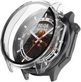 Strap-it PC hard case hoesje met screenprotector - geschikt voor OnePlus Watch 3 (transparant)