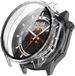 Strap-it PC hard case hoesje met screenprotector - geschikt voor OnePlus Watch 3 (transparant)