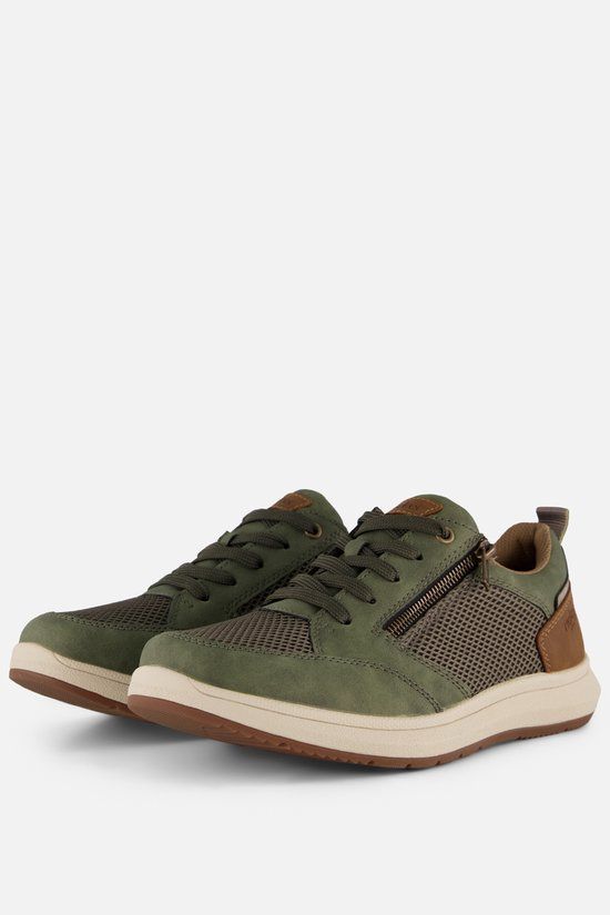 Rieker Sneakers groen Synthetisch - Maat 46
