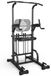 Power Tower appareil d'entraînement - Barre de traction et station dips - Capacité de charge jusqu'à 204 kg - Équipement de fitness multifonctionnel pour la maison - Entraînement de force - Noir