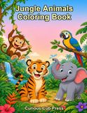 Jungle Animals Coloring Book: Explore and Color 20 Amazing Animals from the Jungle