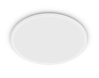 Philips Hue Philips SuperSlim All-In-One Plafondlamp - Met Afstandsbediening - WarmGlow - 16W - Extra warm- tot Koelwit licht: 2200K tot 6500K - 29 cm - Wit - Rond