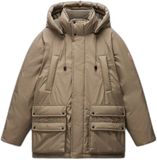 Napapijri A-Gail Heren Dons Parka Fallen Rock N1T