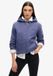 Superdry Dames Hoodie met Borgvoering en Rits - Mariner Navy - UK10/EU38