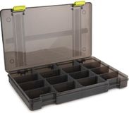 Matrix Storage Box 8 Compartment Deep Grey Plastic