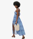 Superdry Maxi-jurk met strik op de rug Dames Jurken