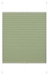 GARDINIA EASYFIX Plisségordijn Greta, om vast te klemmen, ondoorzichtig vouwgordijn, montagemateriaal meegeleverd, mintgroen, 70 x 130 cm (BxH)