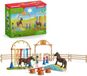 Schleich Ensemble d'agilité avec cheval, 41 pièces, 42481