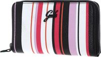 Gabs Leren Portemonnee GMONEY17 ST. Multirighe Ruga Bicolor Black Toni Caldi + Nero + Fresia Veelkleurig