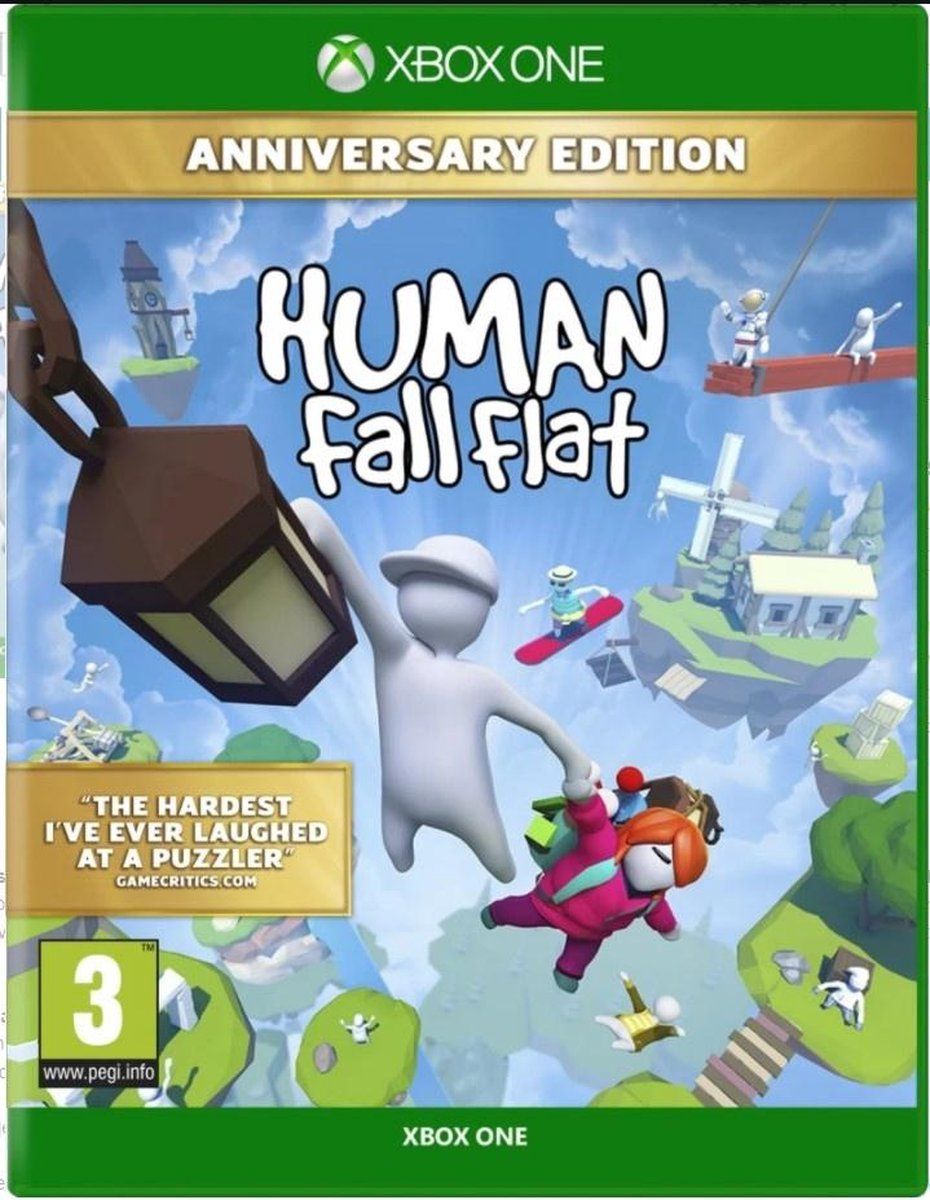 THQ Human Fall Flat Anniversary Edition - Xbox One