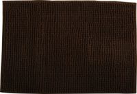 MSV Badkamerkleed/badmat/toilet - Bruin - 60 x 90 cm - Microvezel - Anti-slip