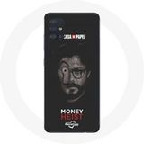 Case voor Samsung Galaxy A71 la casa de papel El professor split Money Heist seizoen 5 Maniacase