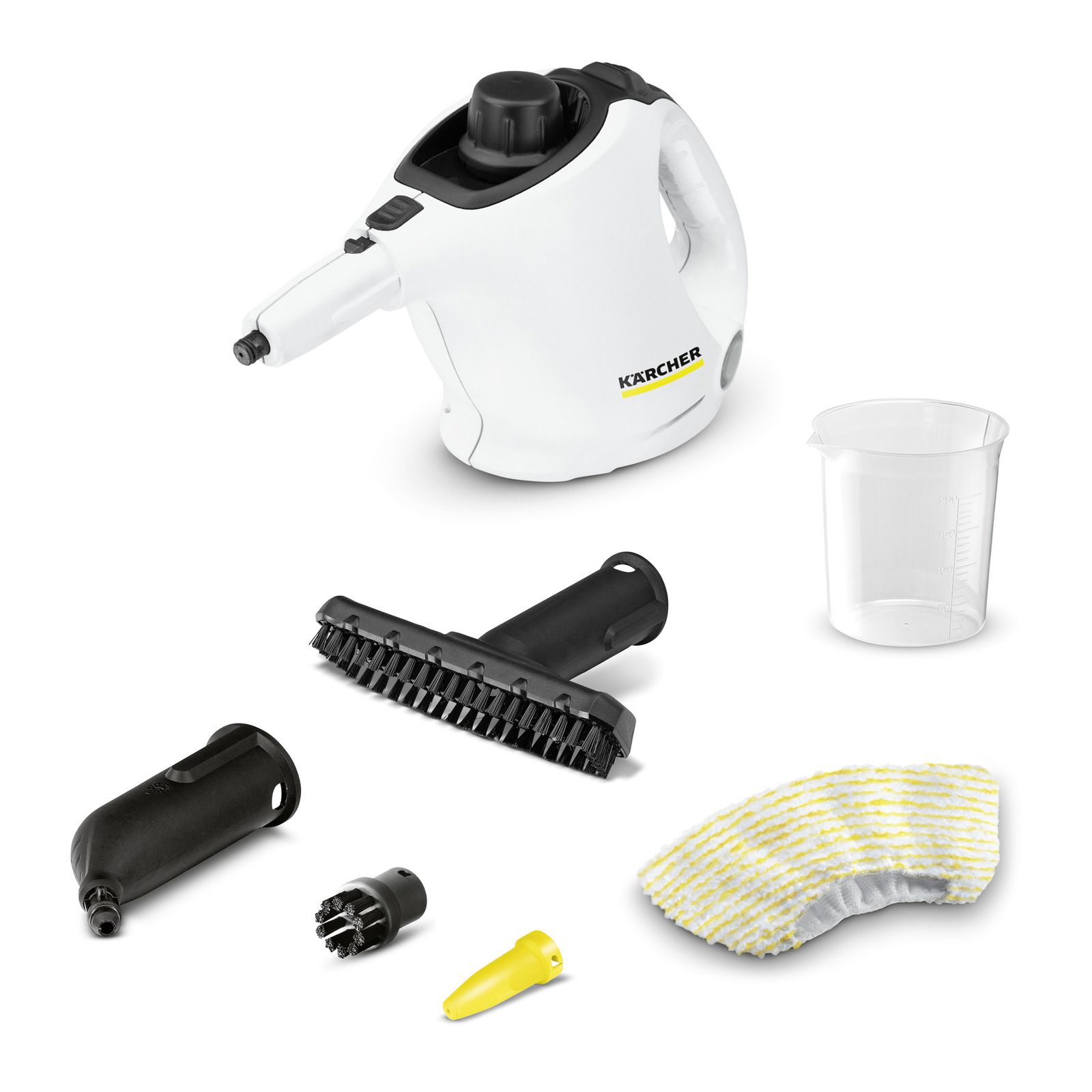 Kärcher SC 1 Cylinder Steam Cleaner - 1200W - Black/White