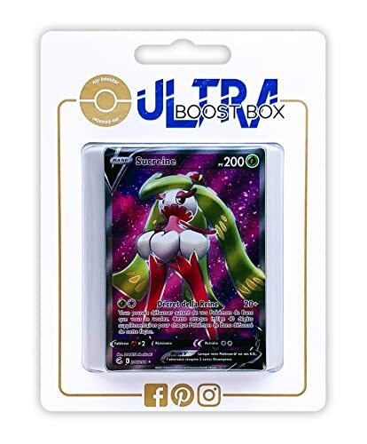 my-booster Sucreine V (Tsareena V) 246/264 Full Art - Myboost X Epée et Bouclier 8 - Poing de Fusion - Doos met 10 Franse Pokemon kaarten