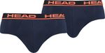 HEAD Basic Slip Pant Slips pour hommes, sous-vêtements, lot de 2