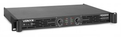 Vonyx VDA500 - 2.0 Channel Amplifier - 500W - Black
