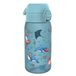 ION8 Kinder Waterfles, 350 ml/12 oz, Lekvrij, Makkelijk te Openen, Veilige Vergrendeling, Vaatwasserbestendig, BPA-vrij, Draaghendel, Makkelijk Schoon te Maken, Geurvrij, Haaien