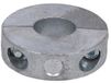 TOURON SA Super Marine Smalle As Kraag Zink Anode Zilver 45 mm