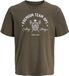 JACK & JONES JPRBLUZANDER SS TEE FST Heren T-shirt - M - Katoen - Crocodile