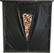 QUICK STAR Weerbescherming voor- en achterwand van polyester voor brandhoutschuilplaats XXL 185x70x185cm