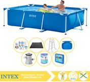 Intex Rechthoekig Frame Zwembad - 260 x 160 x 65 cm - Blauw