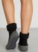 Apollo Angro B.V. Warme slofsokken - Anti slip huissokken - Pantoffelsokken - Wollen grip sokken voor dames en heren - 44 - Grijs