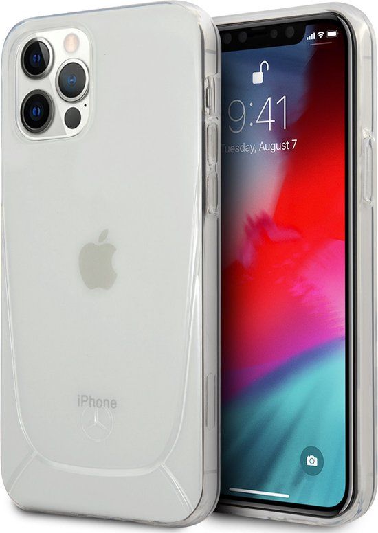 Mercedes-Benz Transparant hoesje - Backcover - iPhone 12 Pro Max - Hard Case