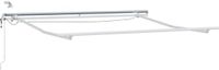 vidaXL Elektrisch zonnescherm frame met LED en sensor 3 x 2,5 m Wit