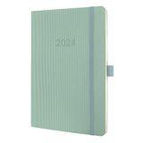 Sigel Agenda 2024 - Conceptum - A5 - Softcover - Mint Groen