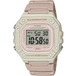 Casio W-218HC-4A2VDF Illuminator Digitaal Horloge - Beige & Roze Band