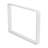 Amig Rechthoekige plankdrager – 211 × 311 × 30 mm – staal wit