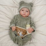Realistische Reborn Baby Doll met Open Ogen 18 Inch