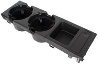 MODECAR BMW 3 Serie E46 - Porte-gobelet et rangement de pièces - 2 pièces - Noir