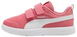 PUMA Courtflex V3 Mesh Ps Basketbal, uniseks, kinderen, Roze (Wild Pink), wit (PUMA White), 33 EU
