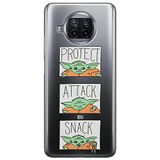 ERT GROUP mobiel telefoonhoesje voor Xiaomi MI 10T LITE/REDMI NOTE 9 PRO 5G origineel en officieel erkend Star Wars patroon Baby Yoda 009, gedeeltelijk bedrukt