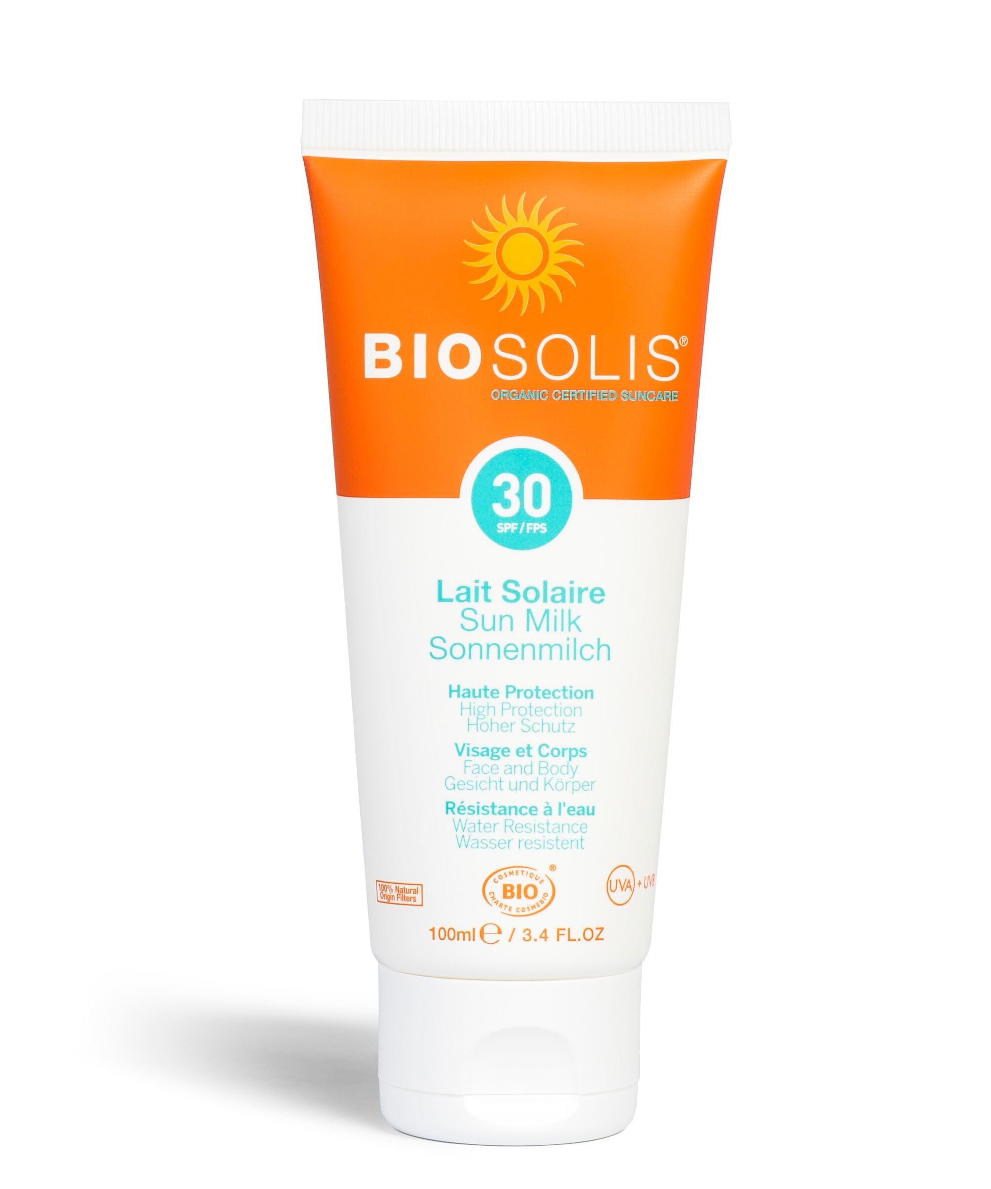 Biosolis SPF30 Sunscreen Milk - 100ml - Body - Adults