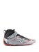 Alpinestars Chaussures Tech-1 Z V3 FIA Argent Foncé Noir Rouge, Taille : 9
