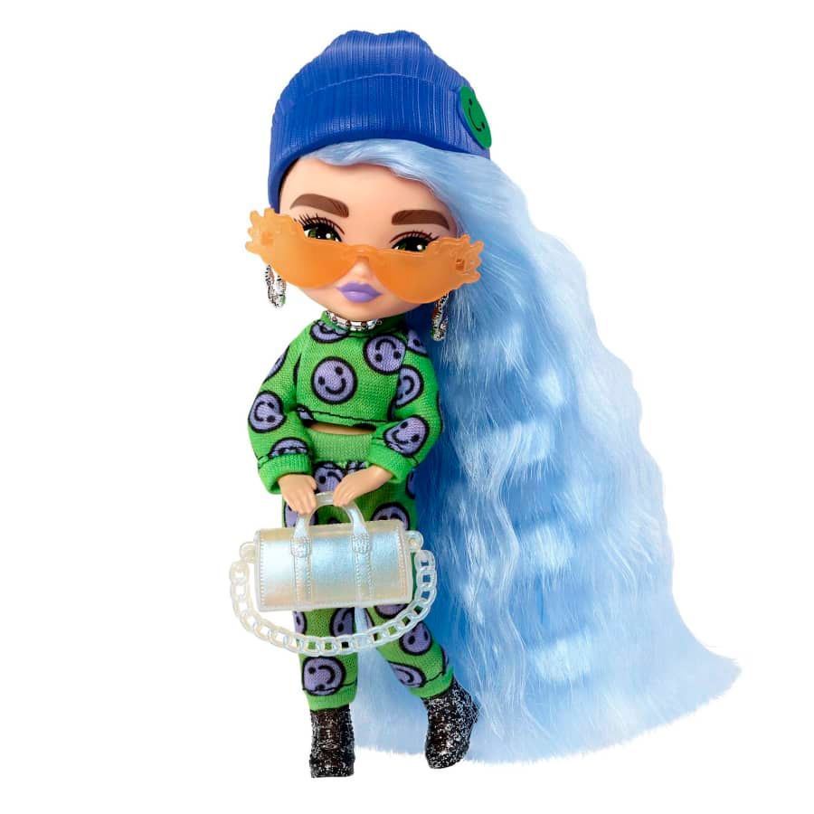 Barbie Extra Mini Pop 3 Ijsblauw Haar - HGP65 - Meisje