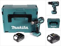 Makita DDF 459 T1J accuboormachine 18 V 45 Nm in Makpac + 1x 5,0 Ah accu - zonder oplader