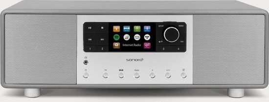 Sonoro Primus - Stereo Internetradio met DAB+, FM, Spotify en Bluetooth - Matt Graphite